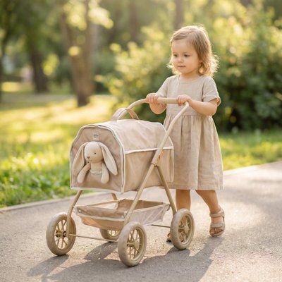 Коляска для кукол UNIX Kids Pet Doll / для животных бежевый