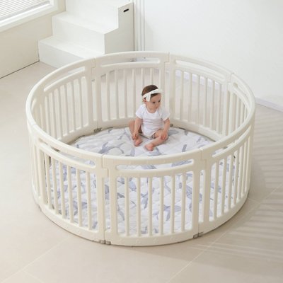 Манеж UNIX Kids Classic Round / Классик круглый (150 см) белый